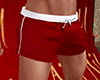 red gym shorts *M