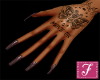 Flutter Tat+Taupe Nails1