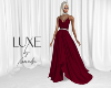LUXE Gown Ruby Red