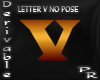 Letter V No Pose