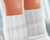 CA White Wool Boots