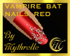 RED VAMPIRE BAT NAILS