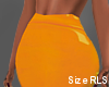 AsiaVinylSkirt/Tangerine