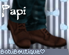 Papi's Brown Boots