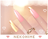 Fantasy Pink Nails