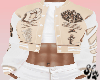 Varsity Beige Jacket