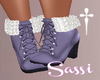 Lilac Snow Boots