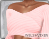 WV: Pink Crop Sweater