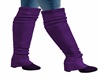 CJ matching purple boots