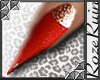 R| Nails Red Gold