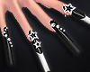 ✭ y2k stars nails