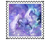 Purple Unicorn stamp
