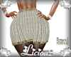 :L:Winter Skirt Crm XXL