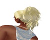light blonde ponytail