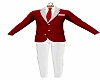 STEM Suit +Tie Red White