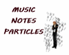 MUSIC NOTES PARTICLES