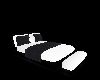 Black/White Poseless Bed