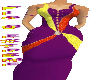 Purple Designer Dress