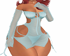 T Blue Beach dress