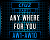 Anywhere for you Prt1