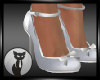 Guazy NY Heels Silver