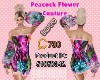 Peacock Flower Couture