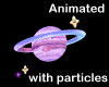 tiny planet & particles