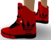 red/blk addi kicks