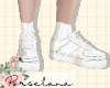 PL: White Shoes w/ Socks