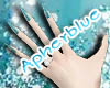[AB]Blue Nail Color