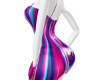 SWIRL MINI DRESS