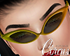 C` Sunny Cat Eye Glasses
