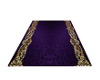 Long Purple Gold Carpet