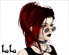 Black/Red Hair