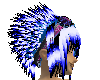 blue emo light hair