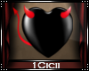 Devil Heart Sticker