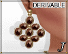 Jewel* Mos Earrings