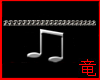 [竜]Music Note Pendant