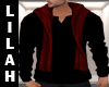 *L* Black-Red Sweater