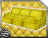 [S]Sofa triple yellow