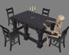 Skeleton at Table