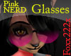 Pink Nerd Glasses