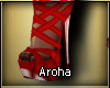 (A) Red Christal heels