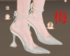 梅 bride diamond heels