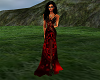 elegant red vixen gown