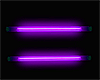 neon double tube purple