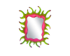 Alien Spiked Mirror