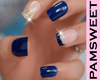 [PS] BLue Oxford Nails