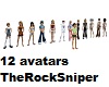 12 AVATAR forniture