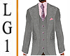LG1 Gray & Pink Suit
